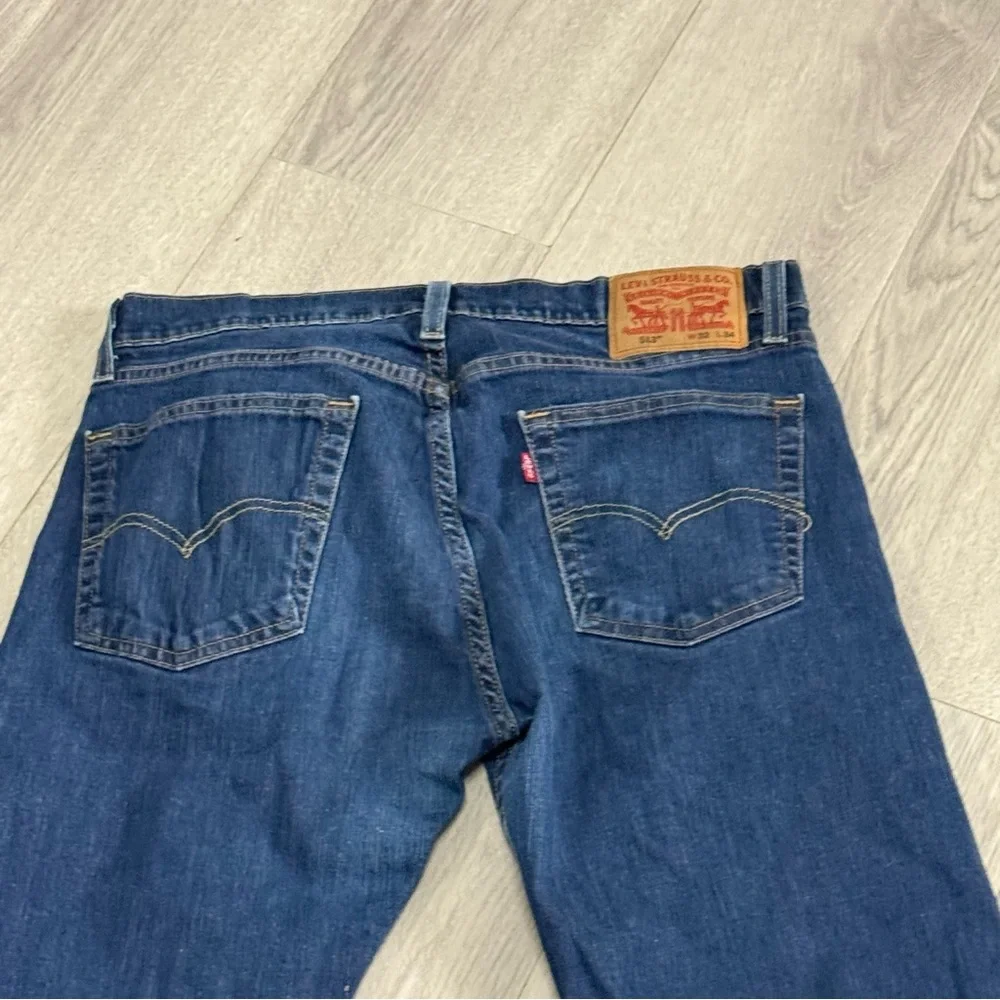 Levi’s 513 Straight-Leg Jeans 33x34 - Picture 8 of 11